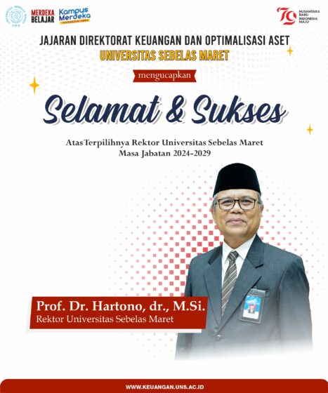 Pelantikan Rektor Universitas Sebelas Maret